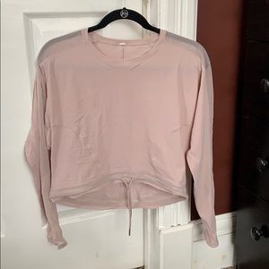 Lululemon Cropped long sleeve
